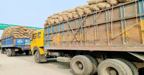 বাংলাবান্ধা দিয়ে নেপালে আরও ৪২ মেট্রিক টন আলু রপ্তানি